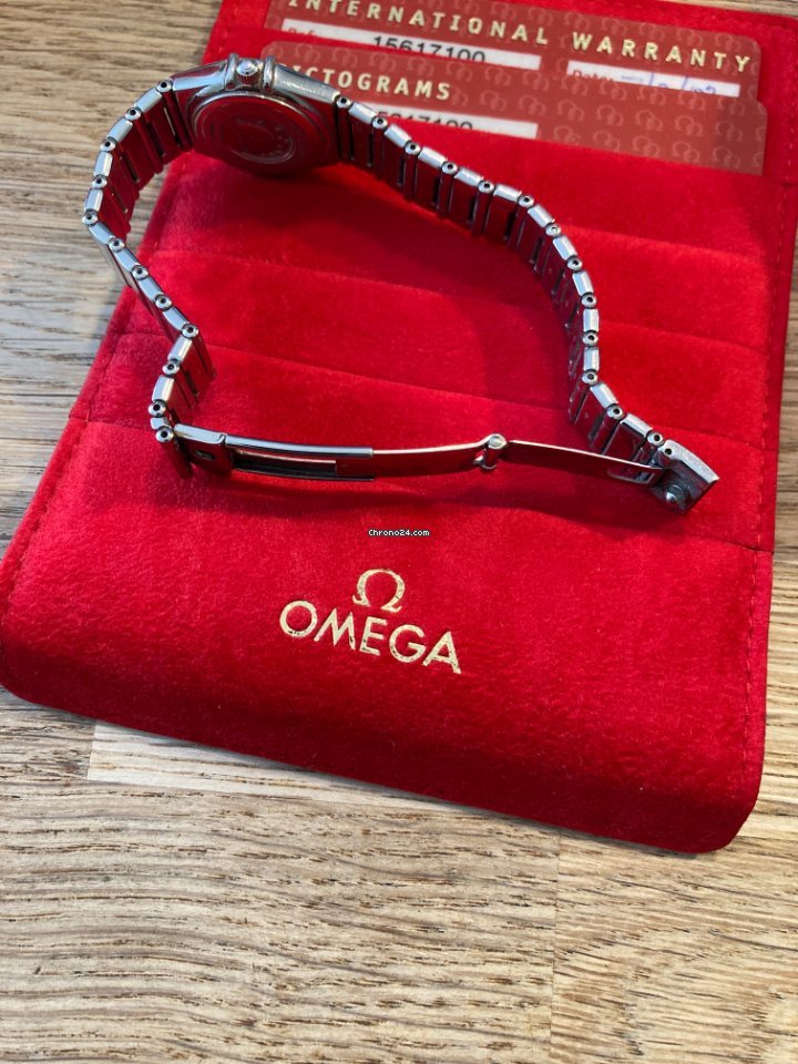 IMG_9081 Omega Constellation Womens watch Quartz Steel 1561.71.00 Replica 4