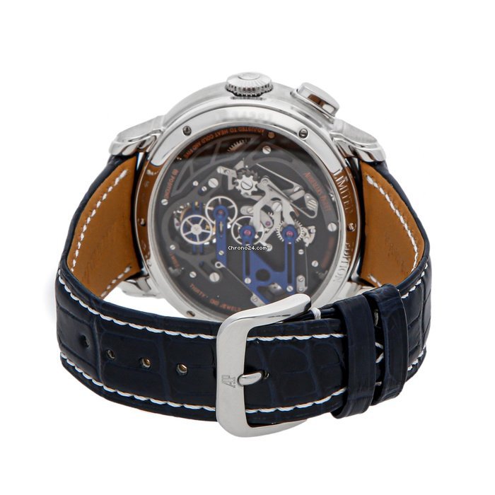 IMG_9081 Audemars Piguet Millenary Chronograph Mens watch Unisex Automatic Platinum 26069PT.OO.D028CR.01 Replica 4