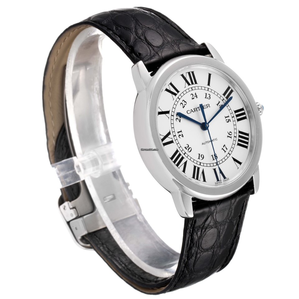 IMG_9081 Cartier Ronde Croisiere de Cartier Mens watch Unisex Automatic Steel WSRN0021 Replica 4