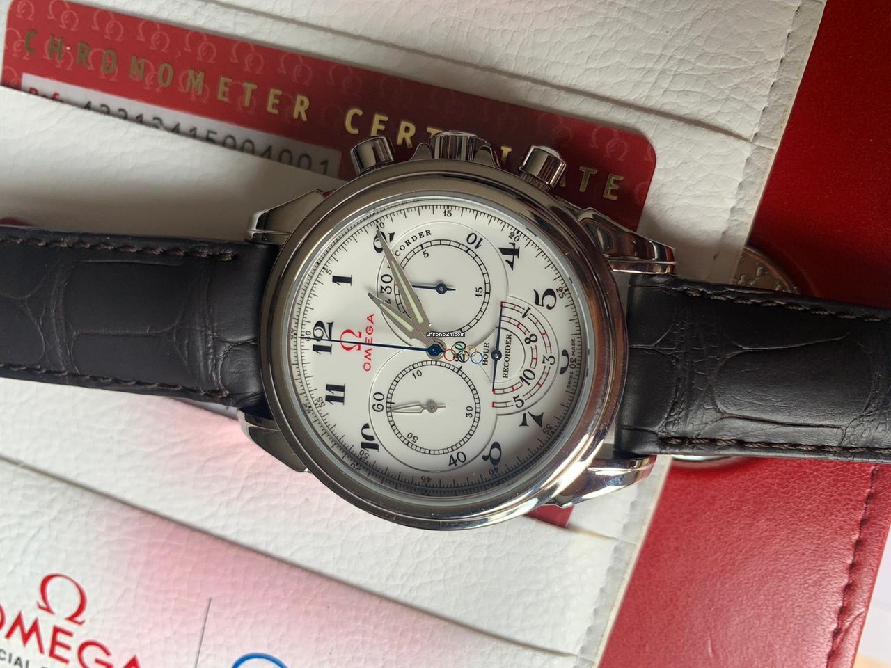 Omega De Ville Co-Axial Automatic Steel 422.13.41.50.04.001 Replica 4