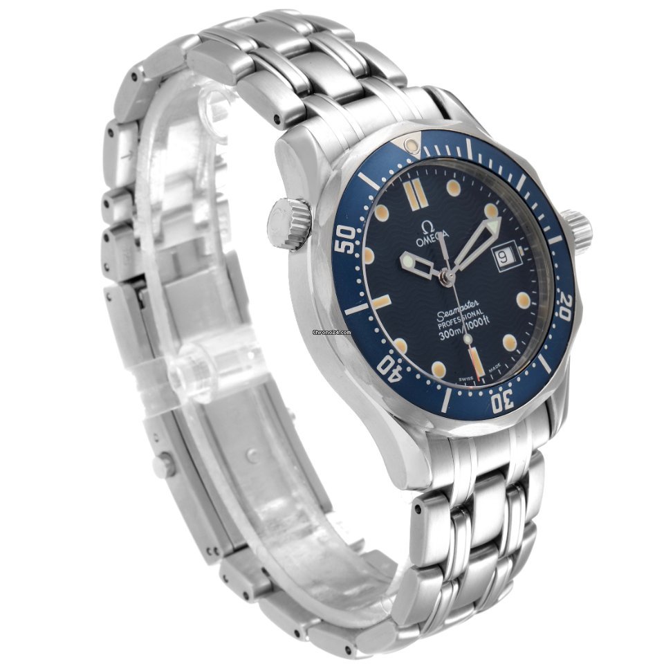 Omega Seamaster Diver 300 M Mens watch Unisex Quartz Steel 2561.80.00 Replica 4
