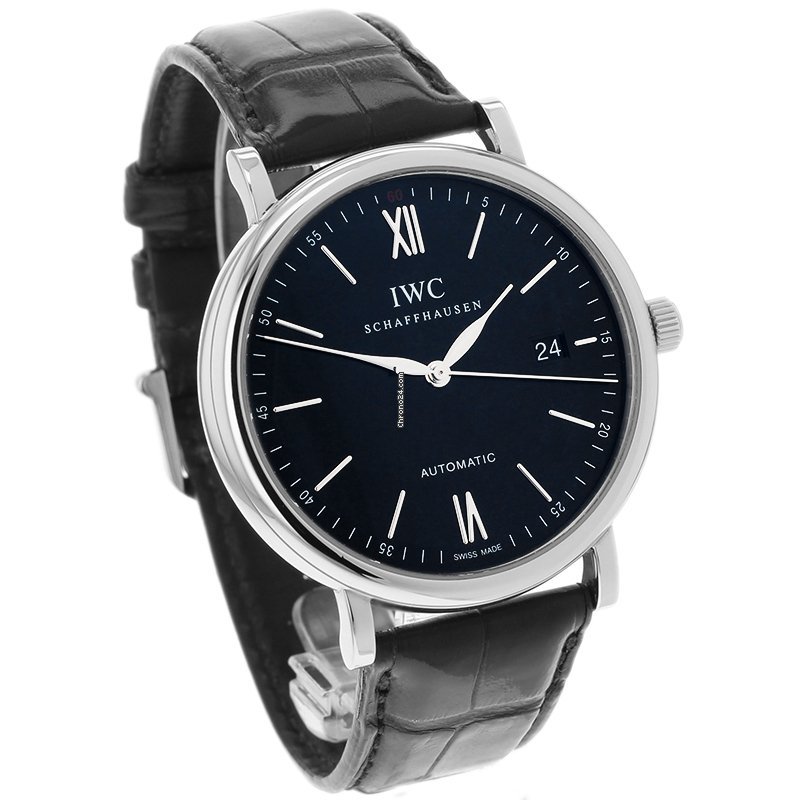 IWC Portofino Automatic Mens watch Unisex Steel IW3565-02 Replica 4