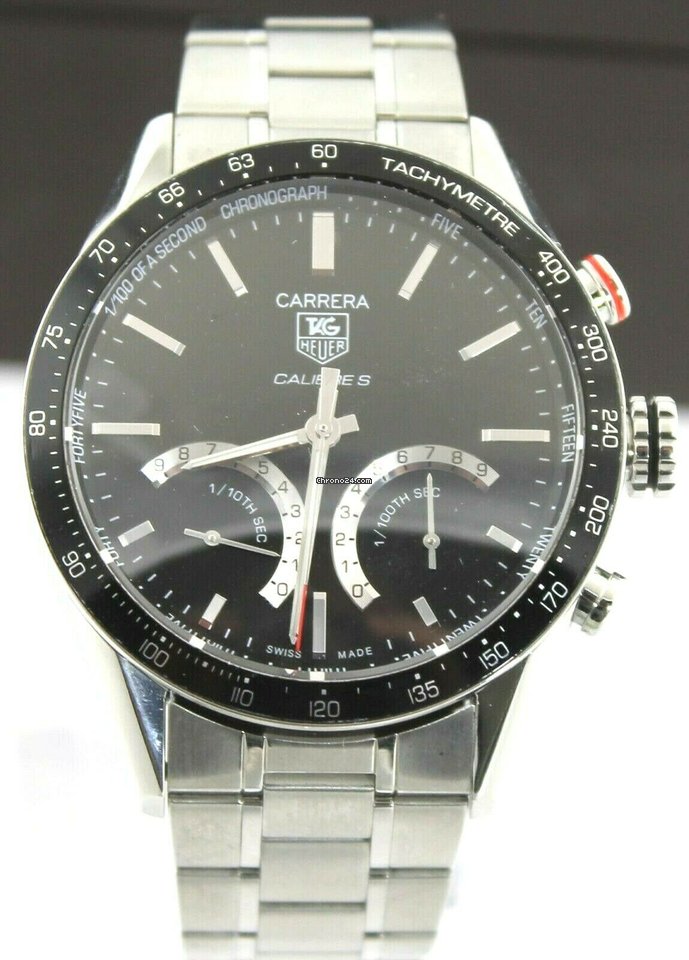 IMG_9081 TAG Heuer Carrera Quartz Steel CV7A12.BA0795, Replica 4