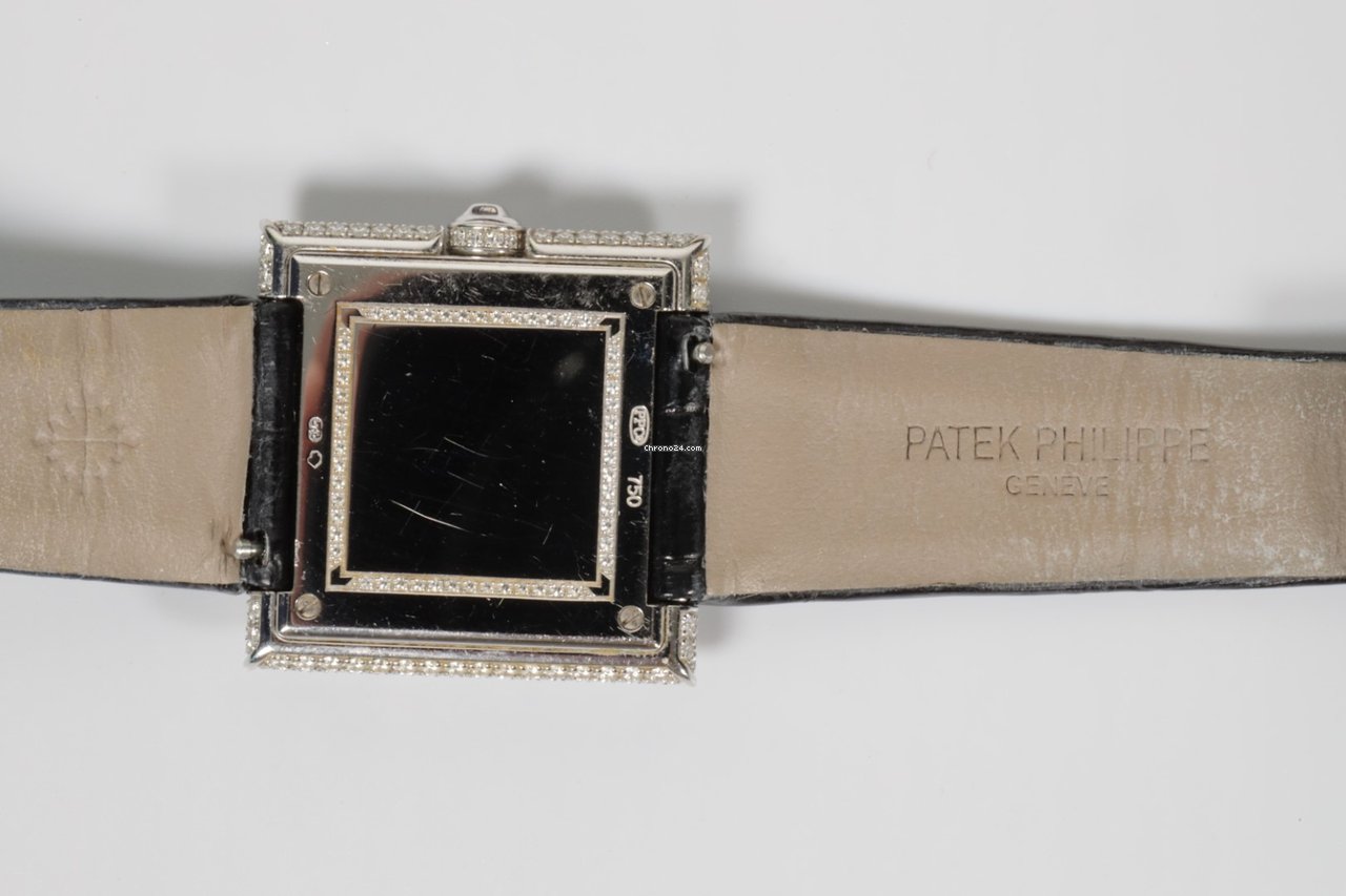 Patek Philippe Gondolo Womens watch Quartz White gold 4869G Replica 4