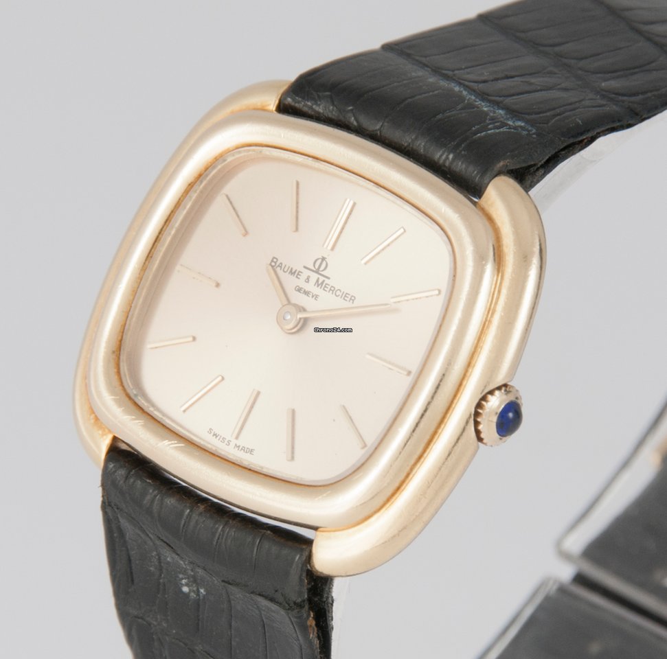 IMG_9081 Baume & Mercier Mens watch Unisex Manual winding Yellow gold 37091 Replica 4
