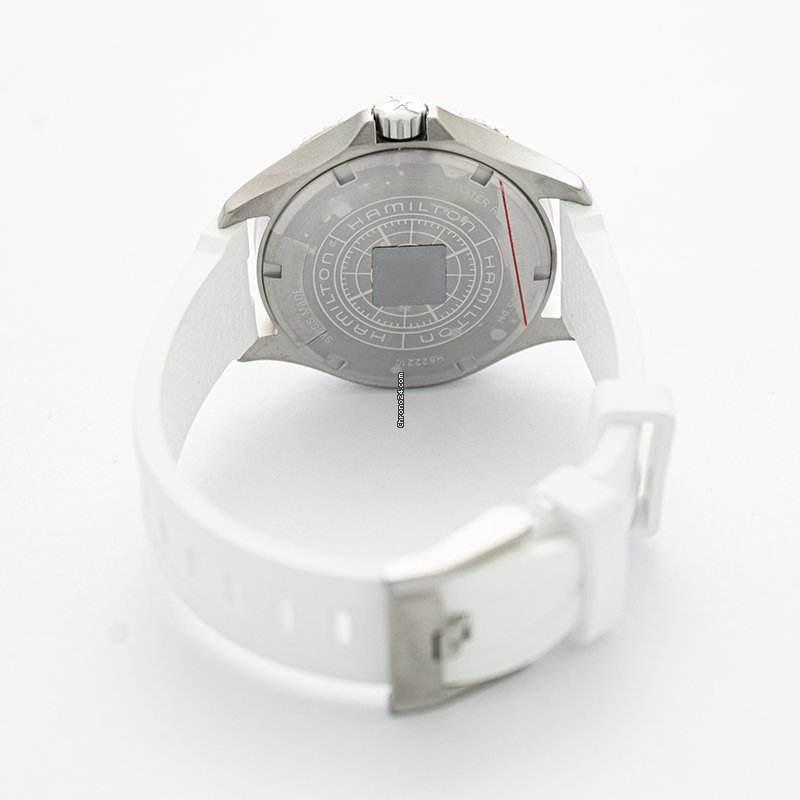 IMG_9081 Hamilton Khaki Navy Mens watch Unisex Quartz Steel H82221310 Replica 4