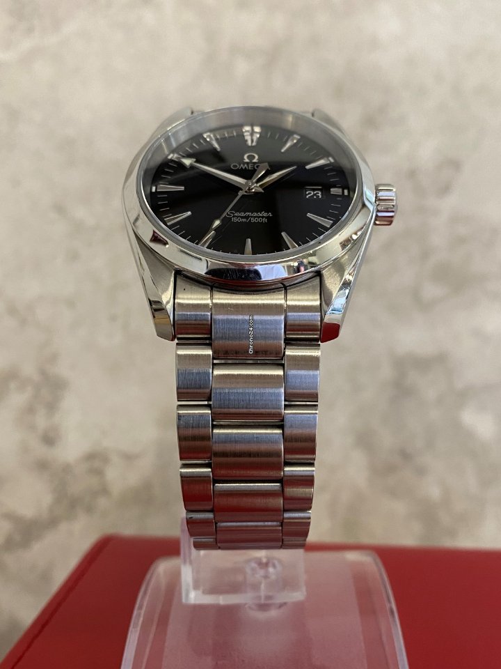 Omega Seamaster Aqua Terra Mens watch Unisex Quartz Steel 2518.50.00 Replica 4