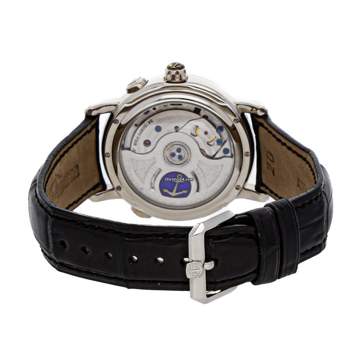 IMG_9081 Ulysse Nardin GMT + - Perpetual Mens watch Unisex Automatic White gold 320-22 32 Replica 4