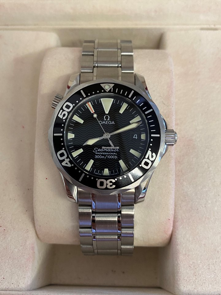 Omega Seamaster Mens watch Unisex Quartz Steel 2262.50 Replica 4