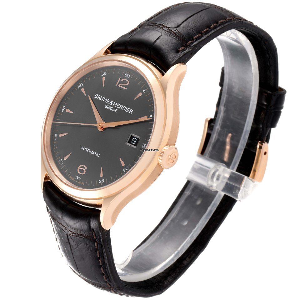 IMG_9081 Baume & Mercier Clifton Mens watch Unisex Automatic Rose gold M0A10059 Replica 4