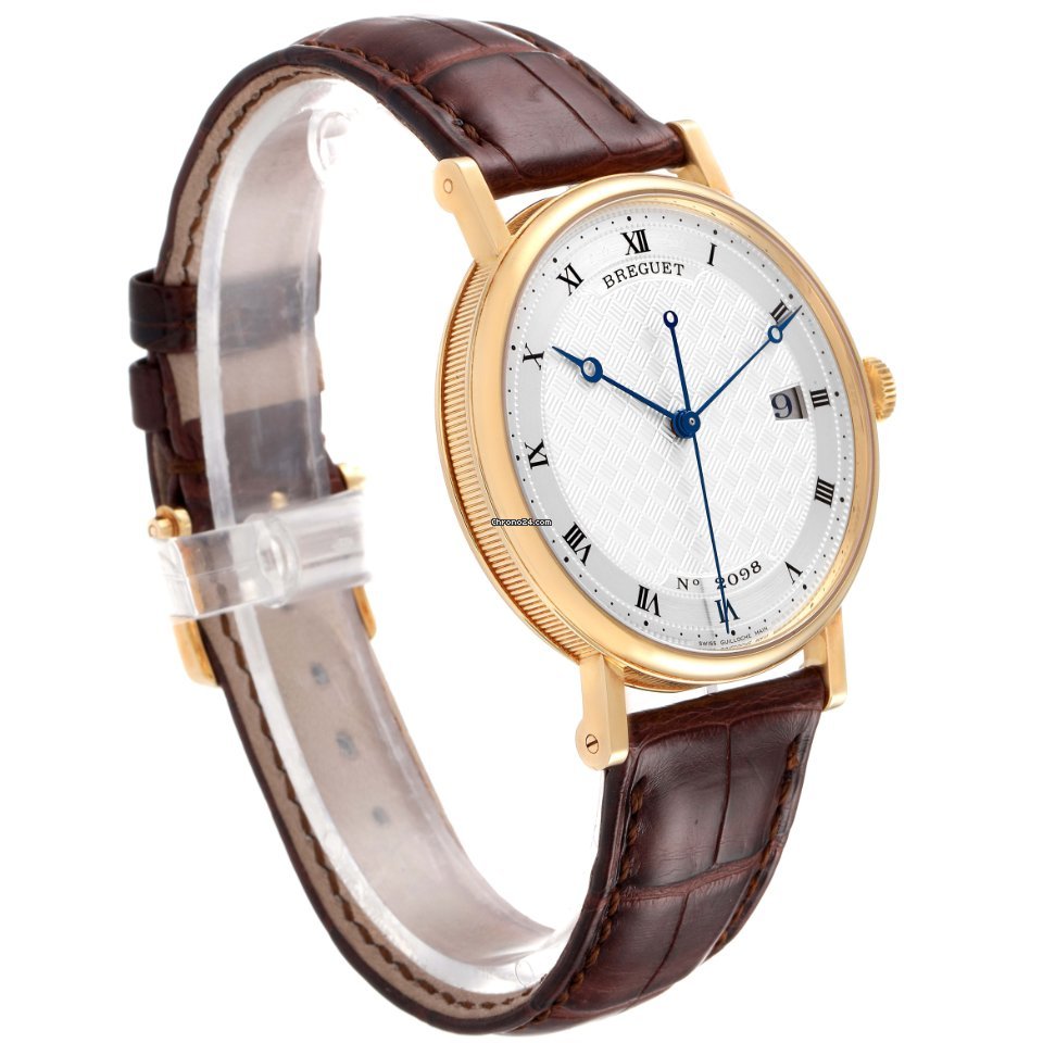 IMG_9081 Breguet Classique Mens watch Unisex Automatic Yellow gold 5177 Replica 4