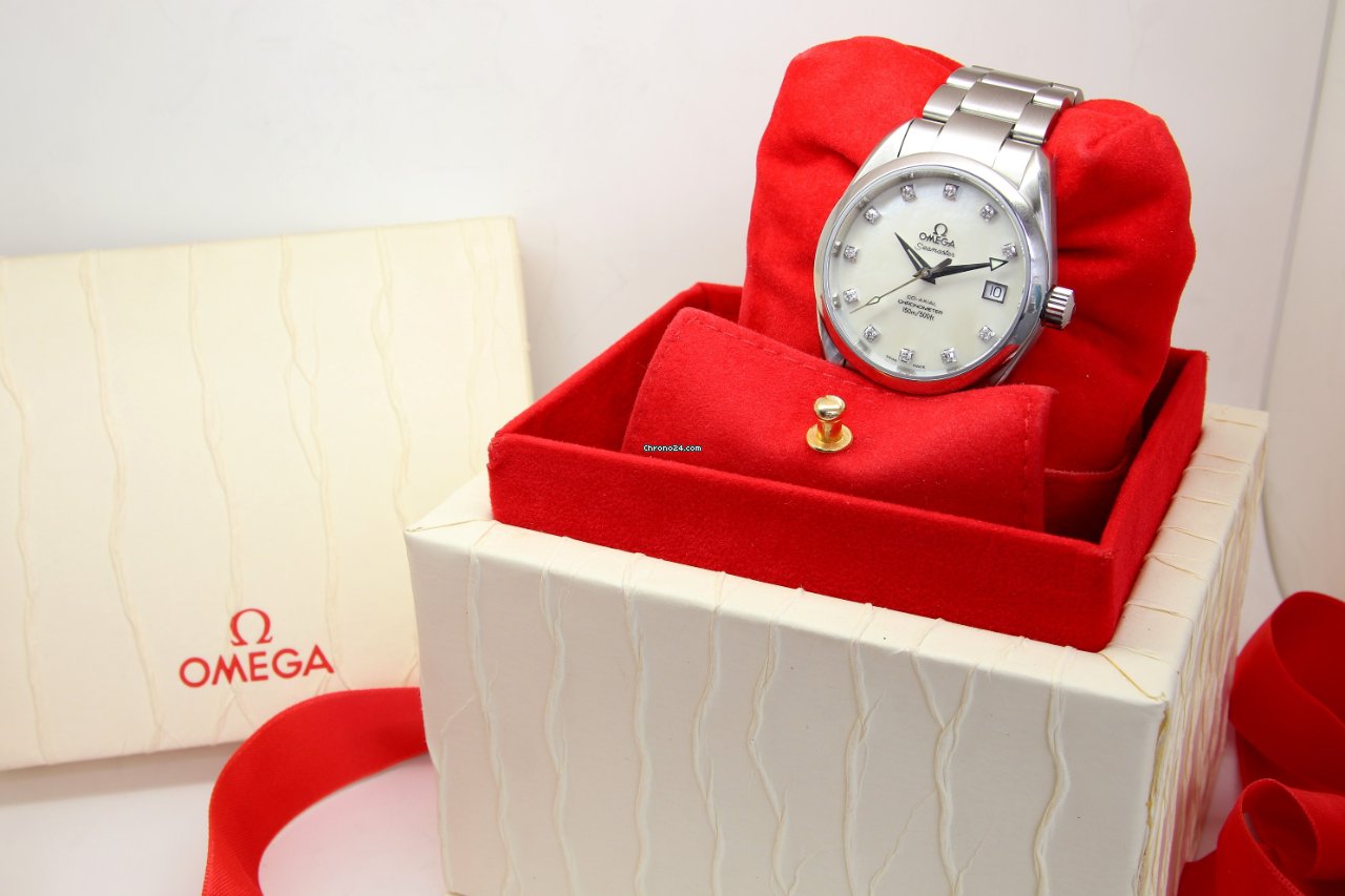 Omega Seamaster Aqua Terra Womens watch Automatic Steel 2504.75.00 Replica 4