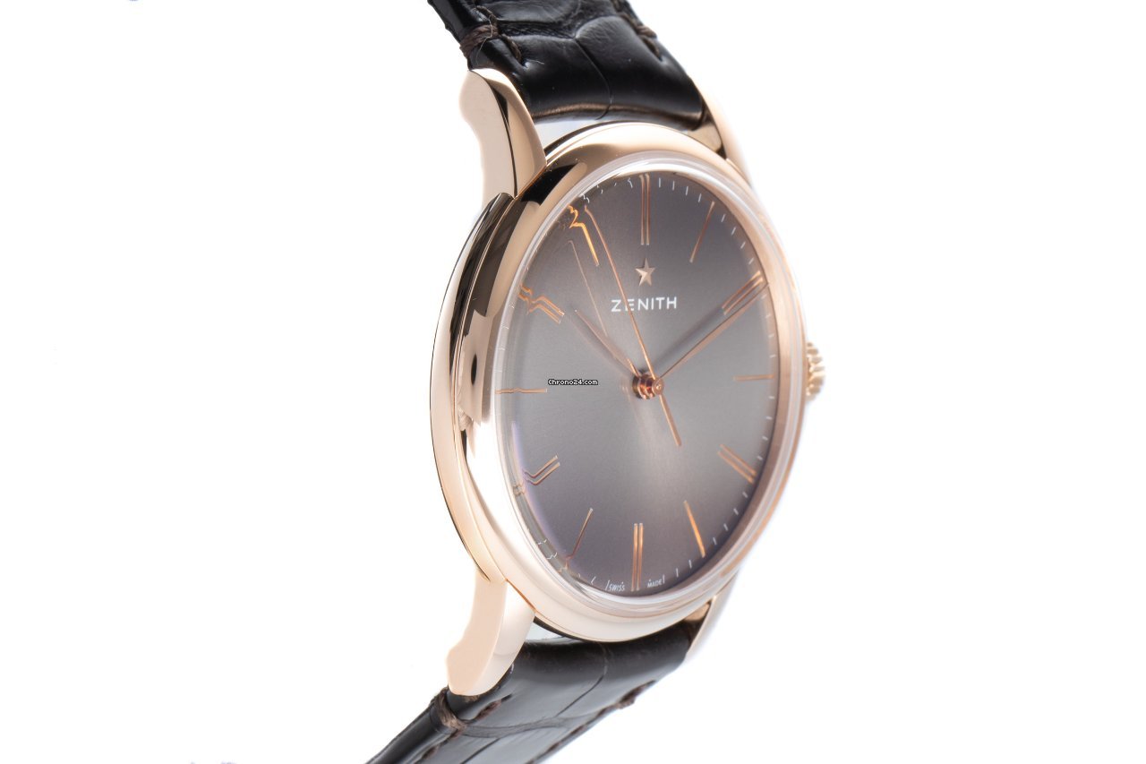 IMG_9081 Zenith Elite Mens watch Unisex Automatic Red gold 18.2290.679 Replica 4