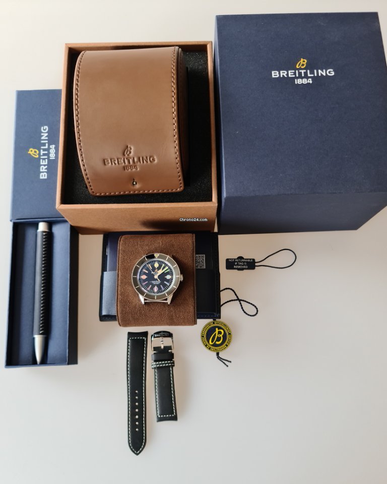 IMG_9081 Breitling Superocean Heritage Mens watch Unisex Automatic Steel A103701A1B1A1 Replica 4