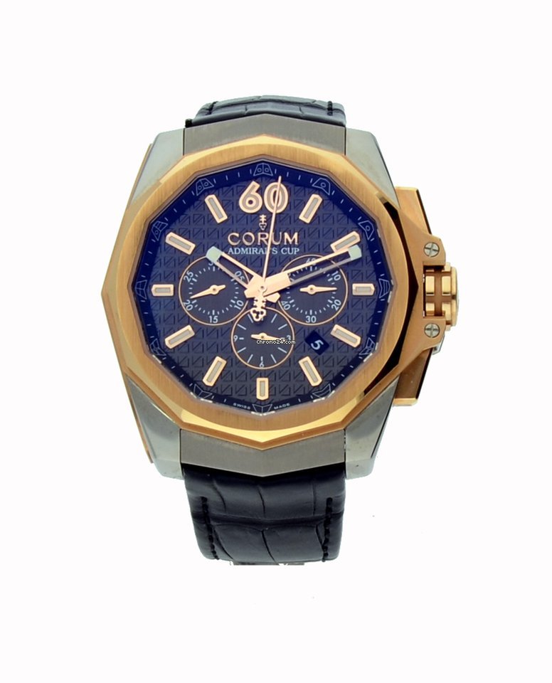 IMG_9081 Corum Admirals Cup AC-One Mens watch Unisex Automatic Titanium 132.201.05 0F01 AN11 Replica 4