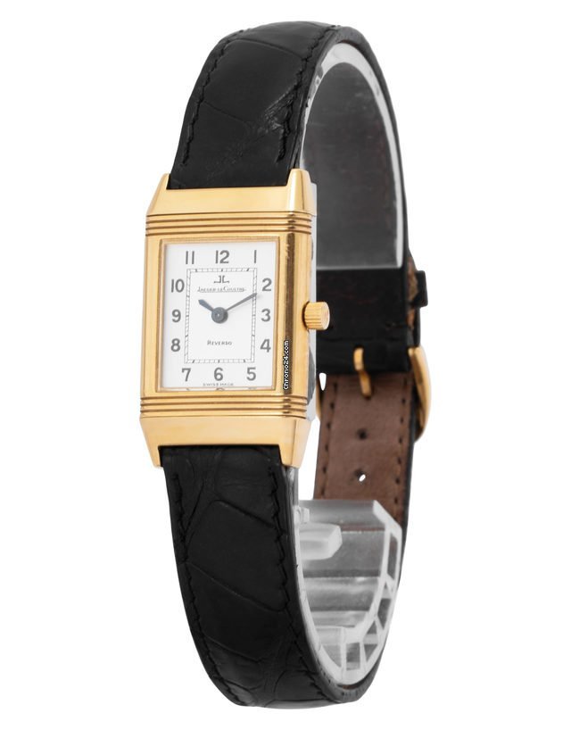 IMG_9081 Jaeger-LeCoultre Reverso Womens watch Quartz Yellow gold 260.1.86 Replica 4