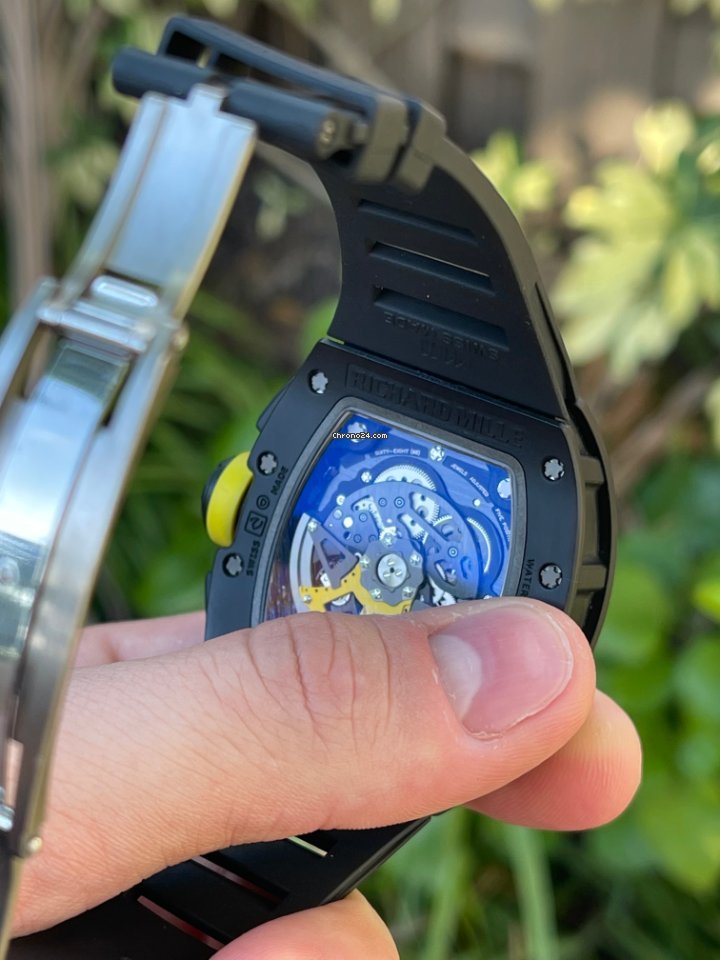 IMG_9081 Richard Mille RM 011 Carbon RM011 AL CA Replica 4