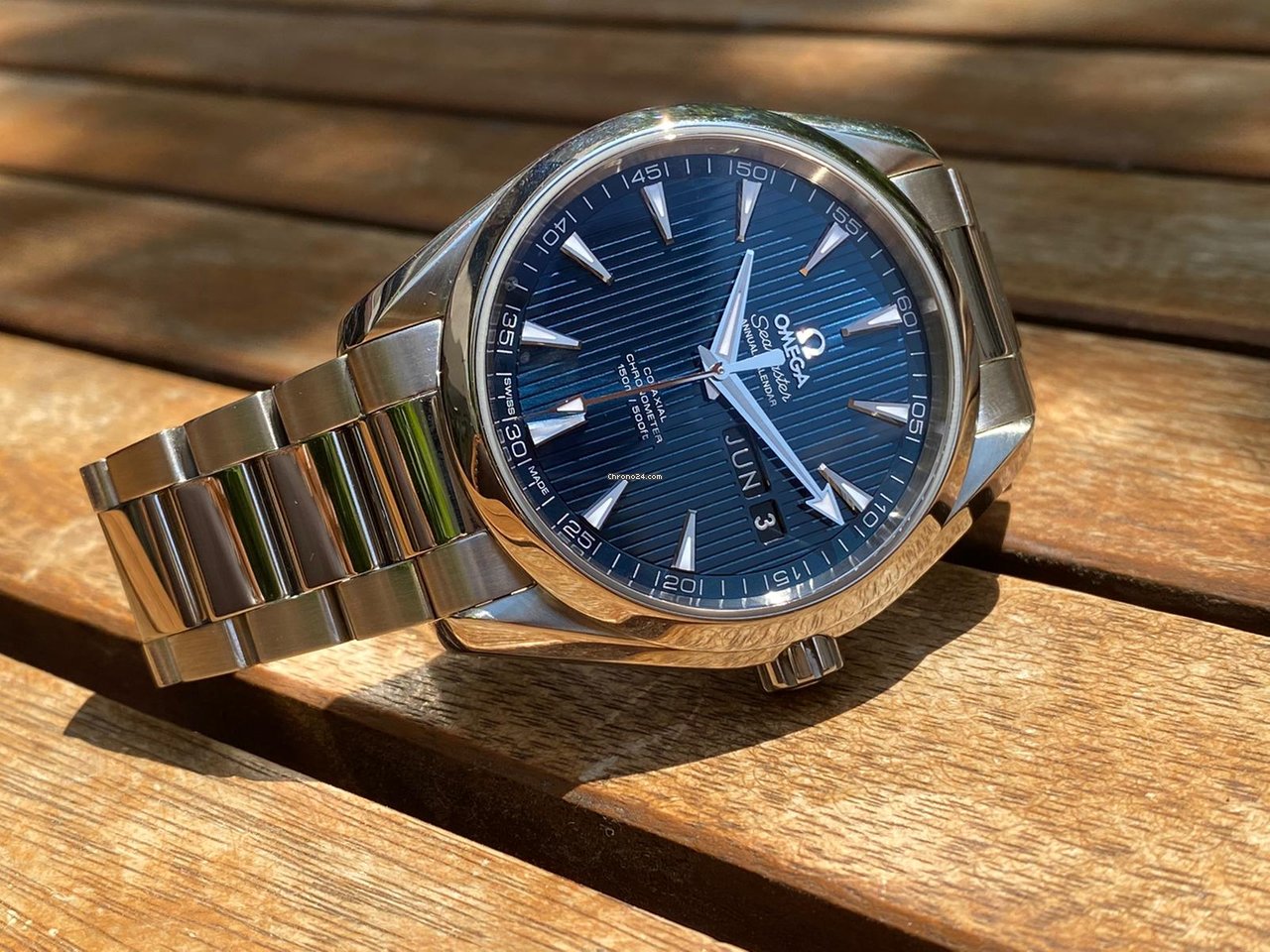 Omega Seamaster Aqua Terra Mens watch Unisex Automatic Steel 231.10.43.22.03.002 Replica 4