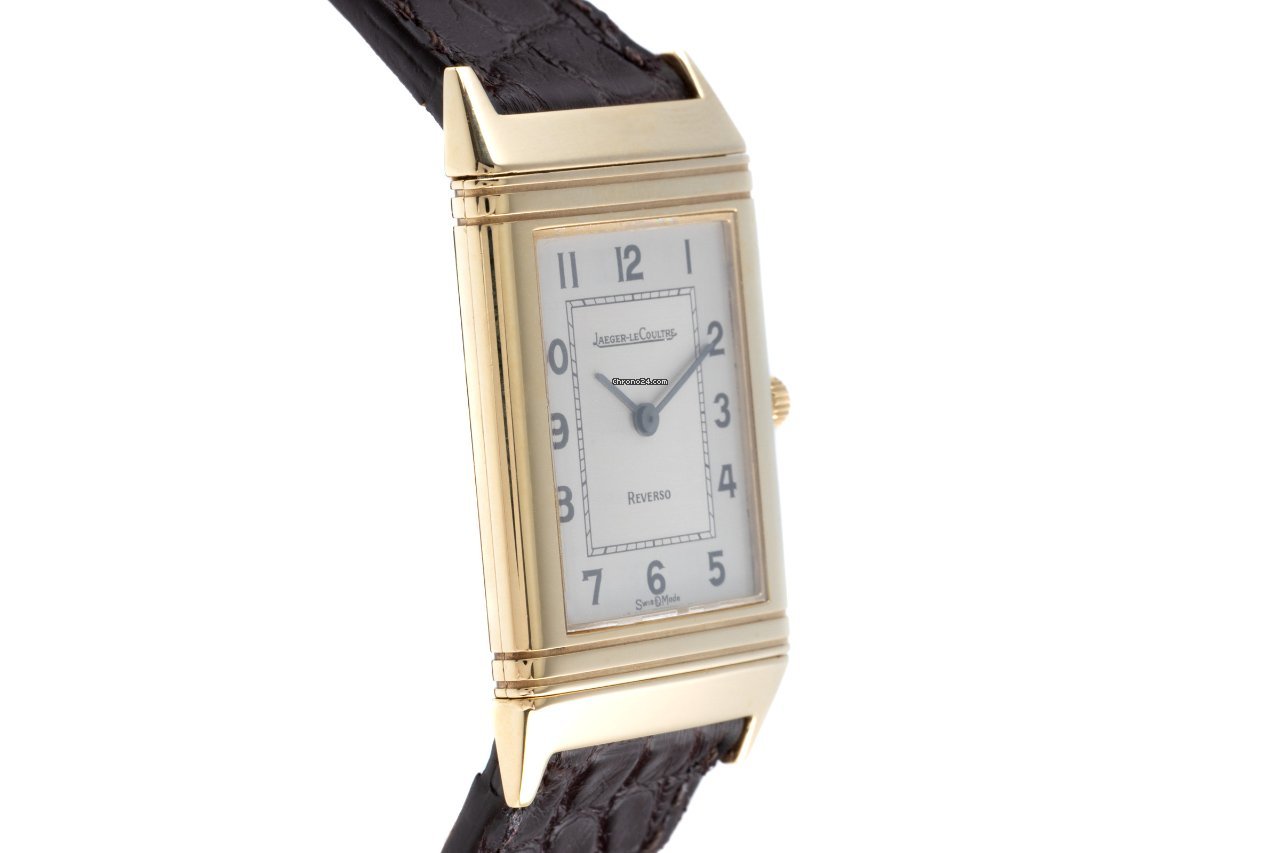 Jaeger-LeCoultre Reverso Classique Mens watch Unisex Quartz Yellow gold 140.105.1 Replica 4