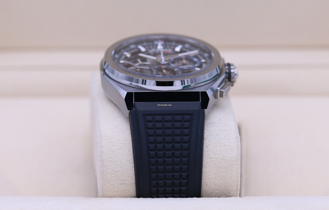 IMG_9081 Zenith Defy El Primero Mens watch Unisex Automatic Titanium 95.9000.9004 78.R782 Replica 4