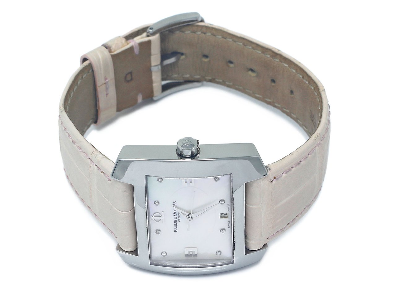 IMG_9081 Baume & Mercier Hampton Womens watch Quartz Steel 3752429 Replica 4