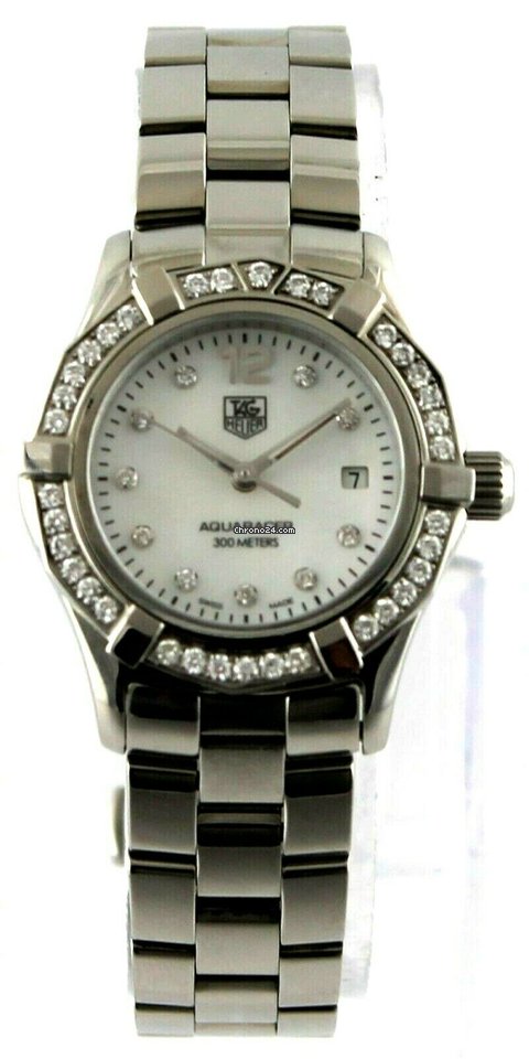 TAG Heuer Aquaracer Lady Quartz Steel WAF1416.BA0813 Replica 4