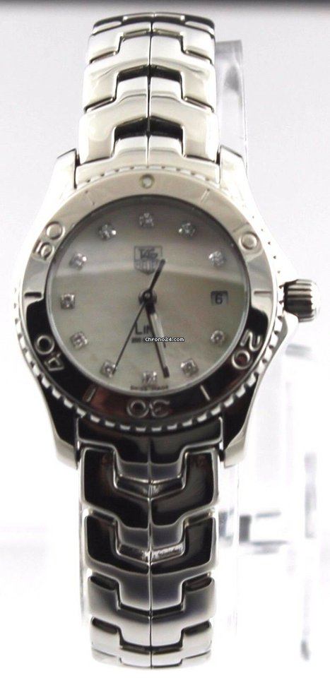 IMG_9081 TAG Heuer Link Lady Womens watch Quartz Steel WJ1319.BA0572 Replica 4