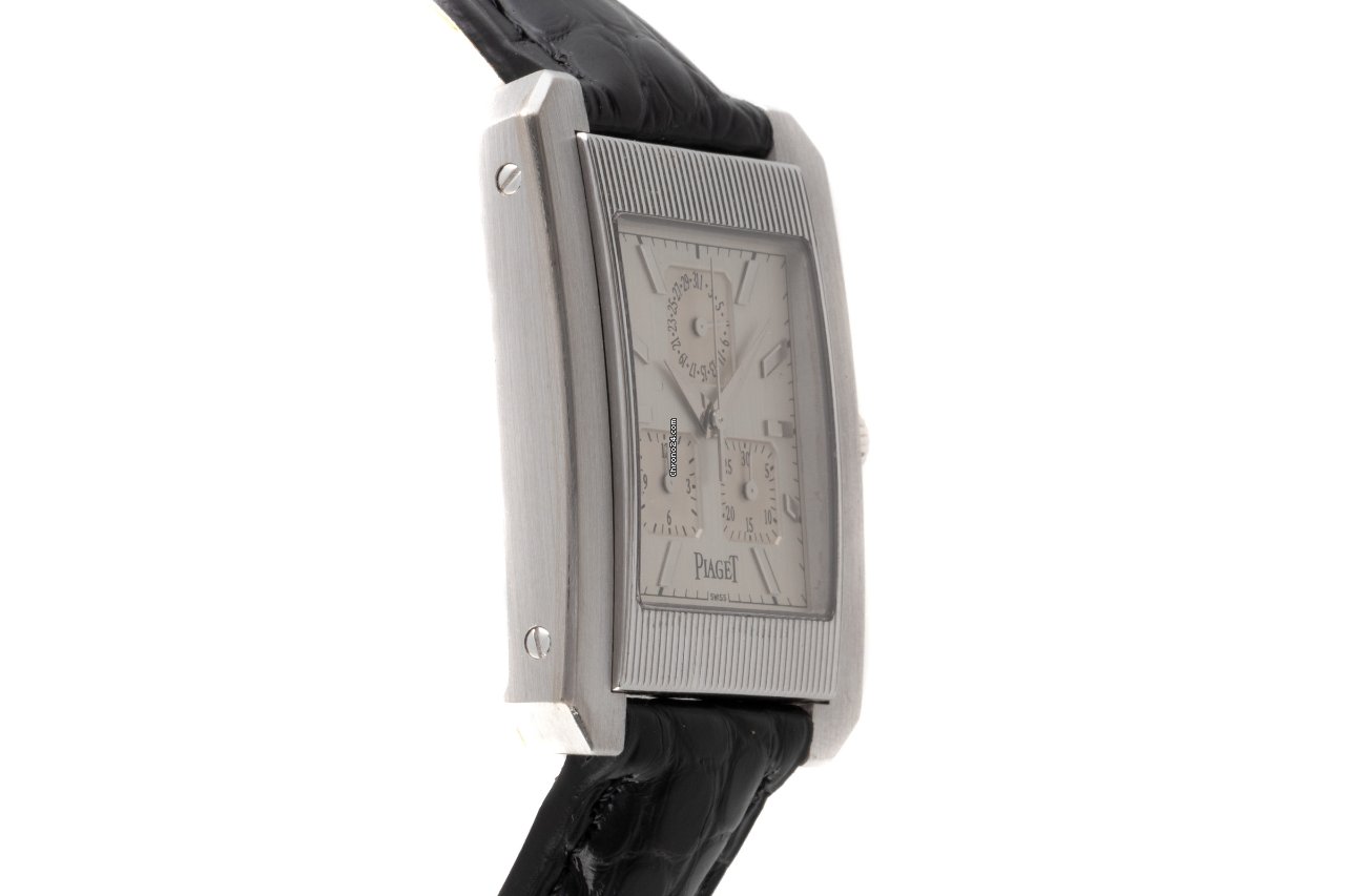 IMG_9081 Piaget Mens watch Unisex Quartz White gold 14600 Replica 4
