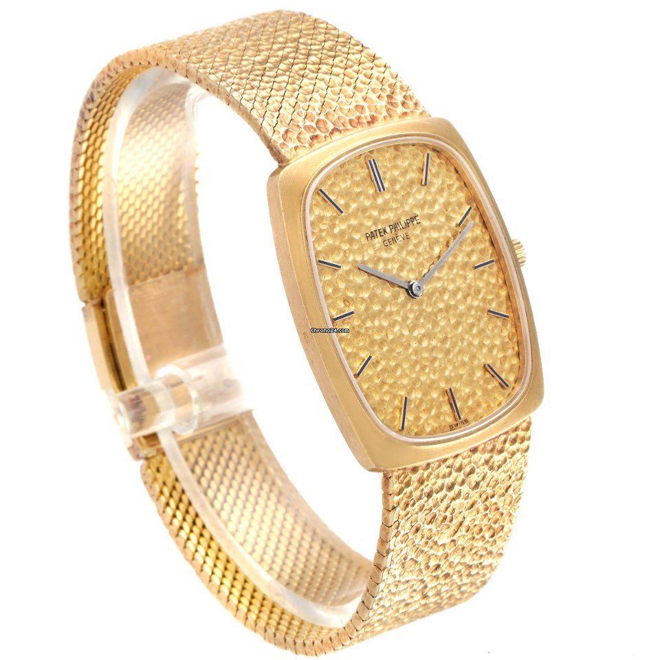 IMG_9081 Patek Philippe Golden Ellipse Mens watch Unisex Manual winding Yellow gold 3567 1 Replica 4