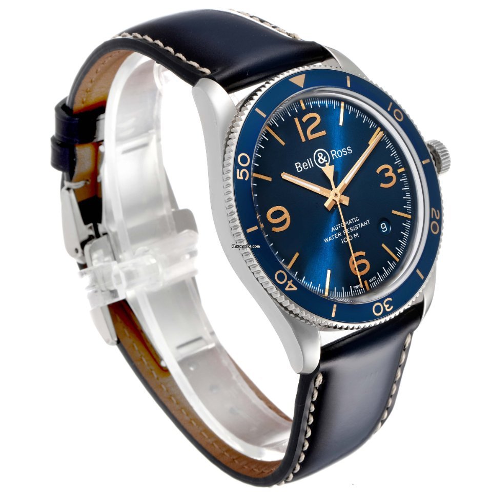 IMG_9081 Bell & Ross BR V2 Mens watch Unisex Automatic Steel BRV292-BU-G-ST SCA Replica 4