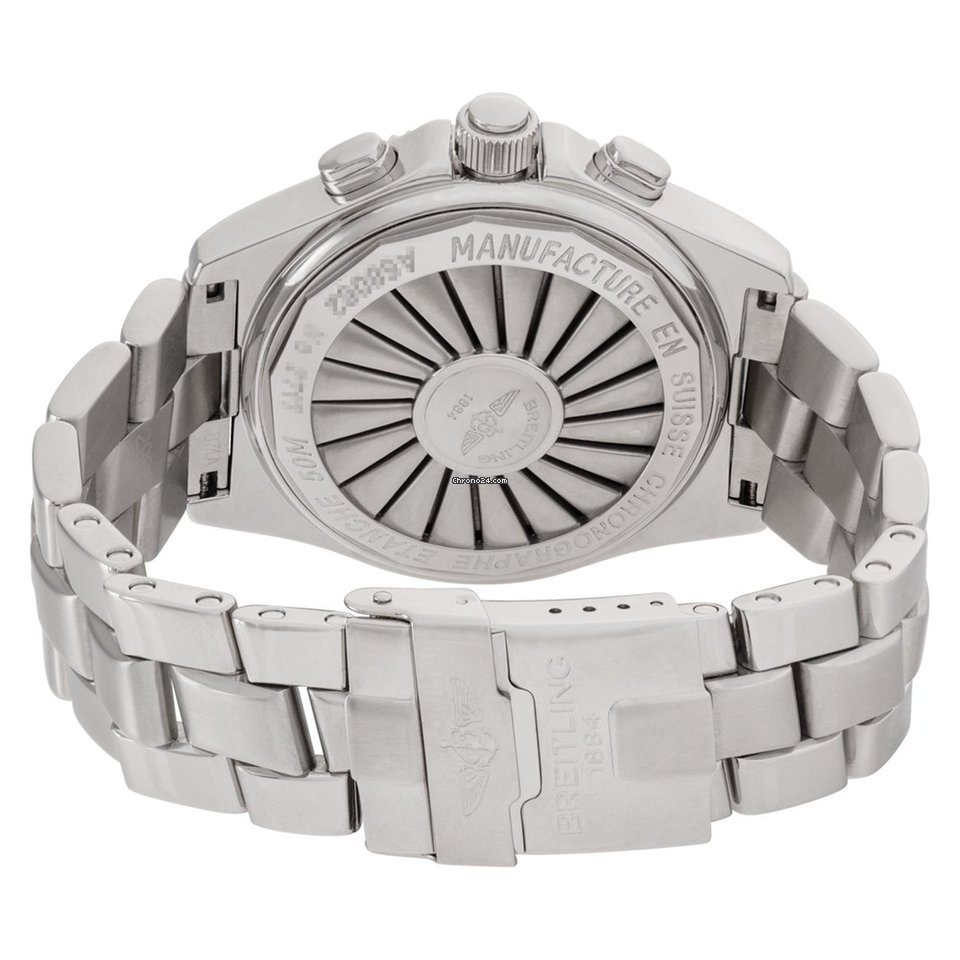 IMG_9081 Breitling B-1 Mens watch Unisex Quartz Steel A68062 Replica 4