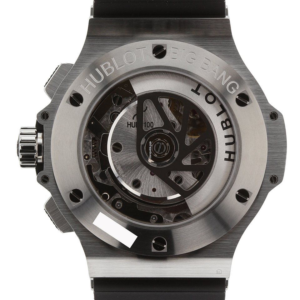 IMG_9081 Hublot Big Bang 44 mm Mens watch Unisex Automatic Steel 301SX130RX Replica 4