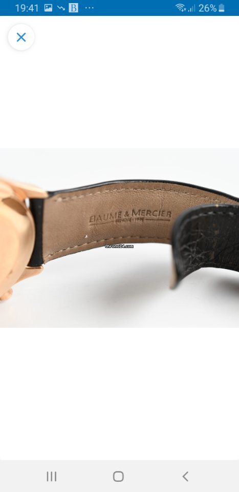 IMG_9081 Baume & Mercier Mens watch Unisex Automatic Rose gold MV045149 Replica 4