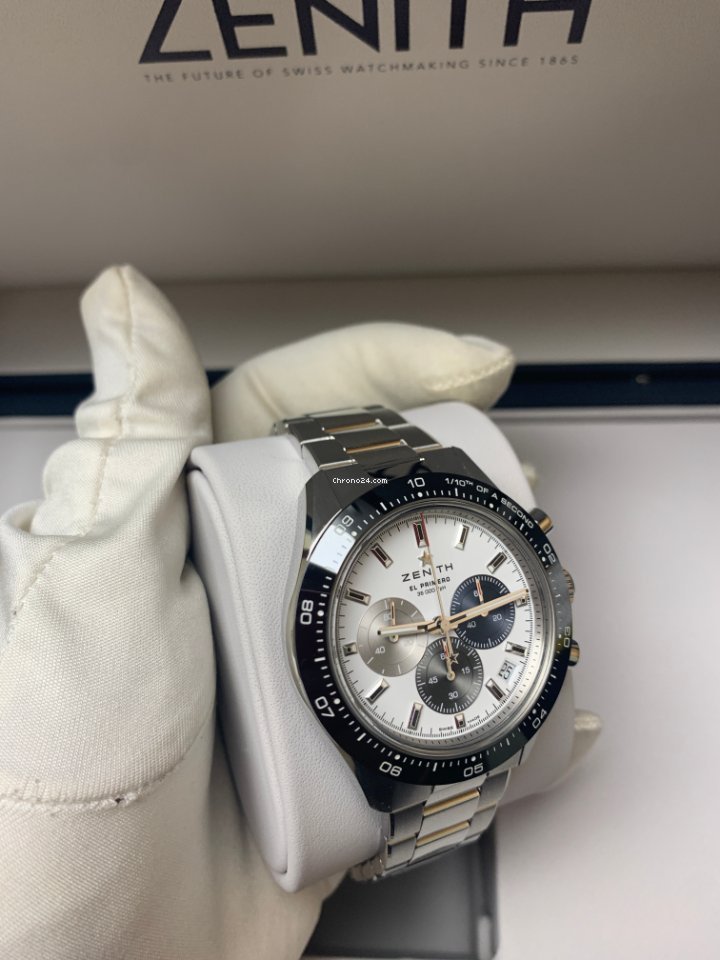 IMG_9081 Zenith Chronomaster Sport Mens watch Unisex Automatic Steel 03.3100.3600 69.M3100 Replica 4