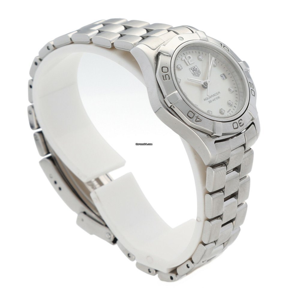 IMG_9081 TAG Heuer Aquaracer Lady Womens watch Quartz Steel WAF1415 Replica 4