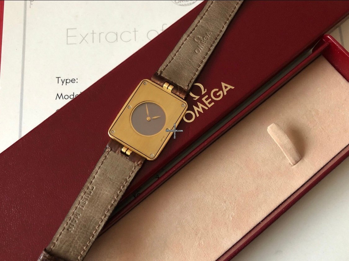 IMG_9081 Omega Mens watch Unisex Quartz Yellow gold BA 191.8523 Z Replica 4