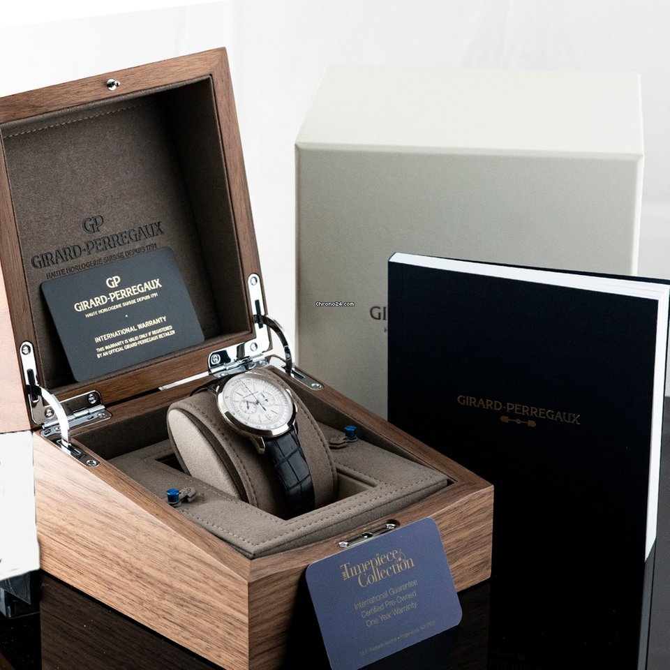 IMG_9081 Girard Perregaux 1966 Automatic White gold 49539-53-151-BK6A Replica 4