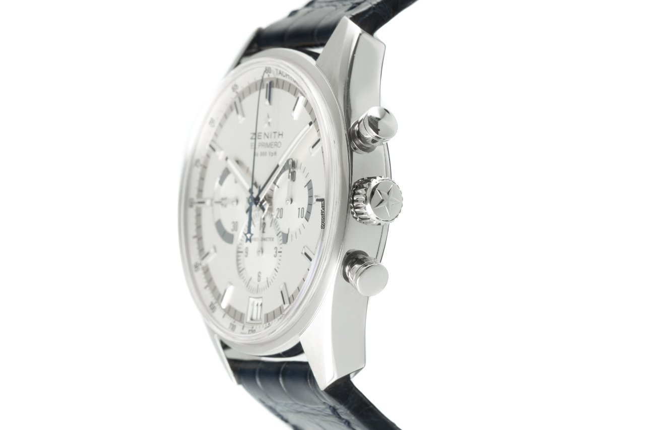 IMG_9081 Zenith El Primero 36000 VpH Mens watch Unisex Automatic Steel 03.2040.400 Replica 4