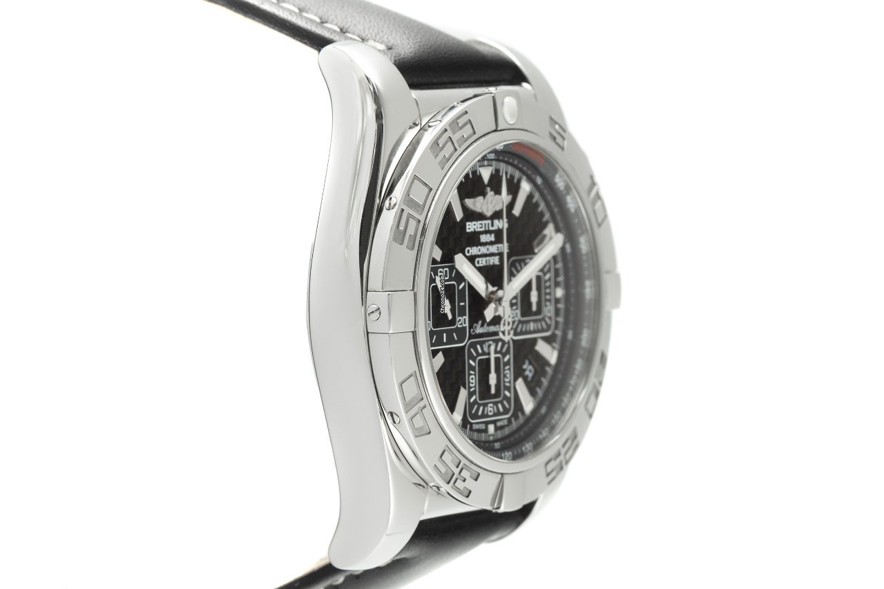 IMG_9081 Breitling Chronomat 44 Mens watch Unisex Automatic Steel AB011012 Replica 4