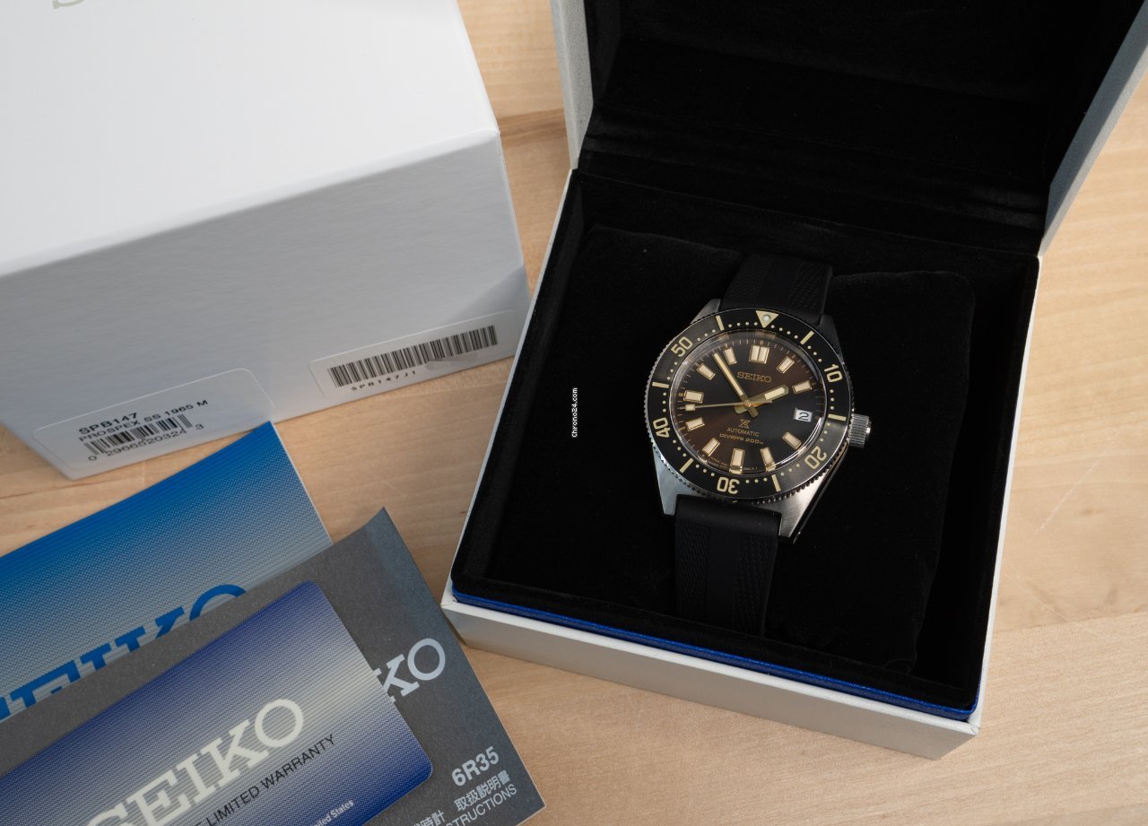 Seiko Prospex Mens watch Unisex Automatic Steel SPB147J1 Replica 4
