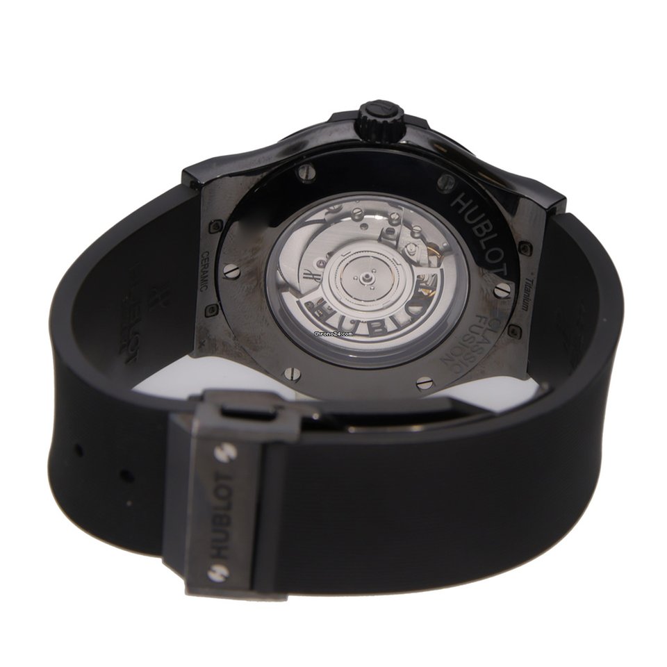 IMG_9081 Hublot Classic Fusion 45, 42, 38, 33 mm Mens watch Unisex Automatic Ceramic 511.CM.1770.RX Replica 4
