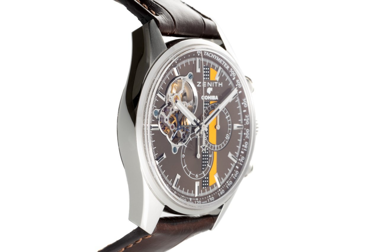 Zenith El Primero Chronograph Mens watch Unisex Automatic Steel 03.2047.4061 76.C494 Replica 4