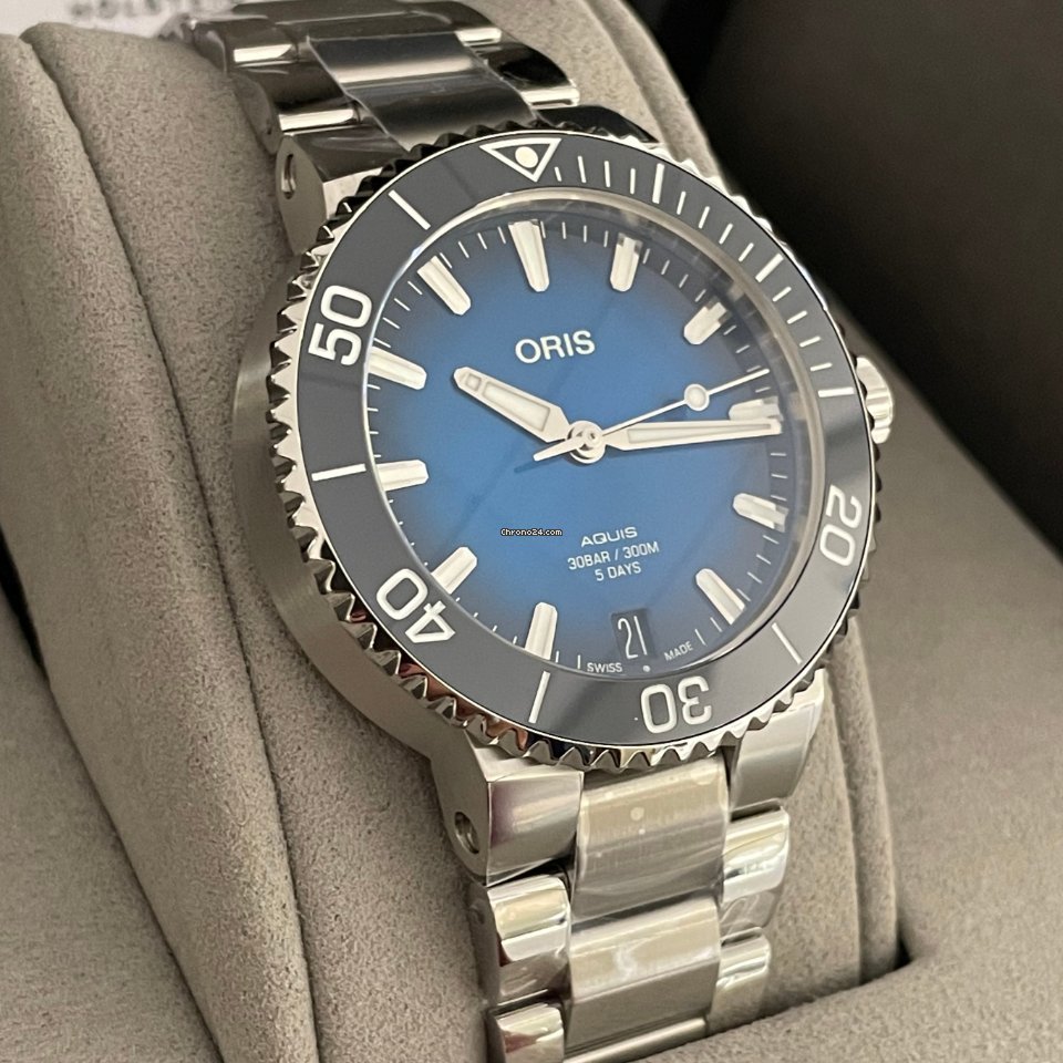 IMG_9081 Oris Aquis Date Mens watch Unisex Automatic Steel 01 400 7769 4135-07 8 22 09PEB Replica 4