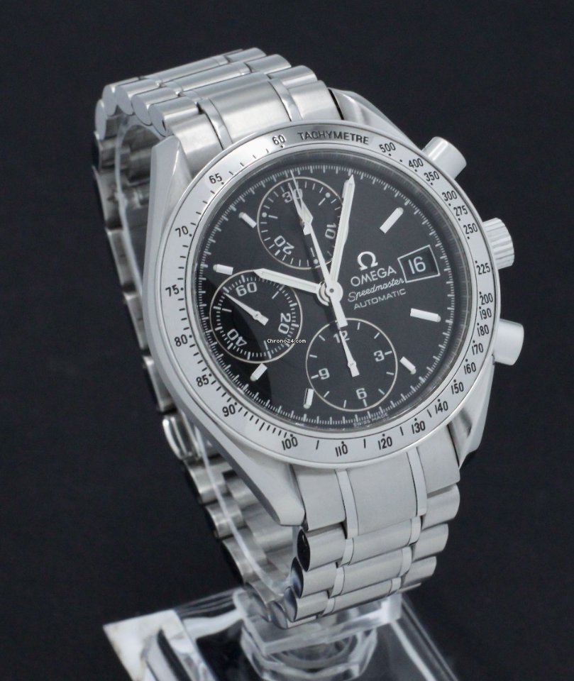 IMG_9081 Omega Speedmaster Date Mens watch Unisex Automatic Steel 3513.50 Replica 4