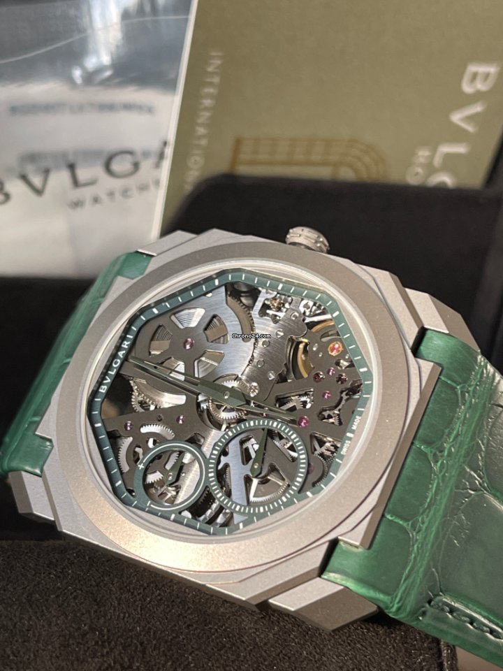 IMG_9081 Bulgari Octo Mens watch Unisex Manual winding Titanium 103001 Replica 4