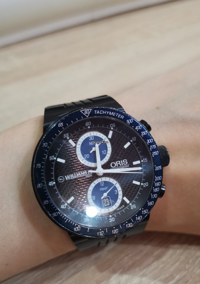 IMG_9081 Oris Williams F1 Mens watch Unisex Automatic Steel 01 673 7563 4184-07 4 27 01 Replica 4