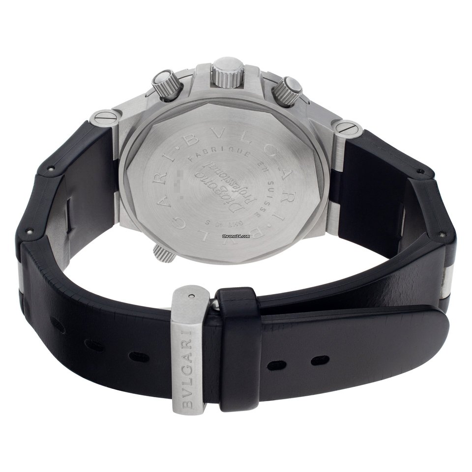 IMG_9081 Bulgari Diagono Mens watch Unisex Automatic Steel GMT40 S Replica 4