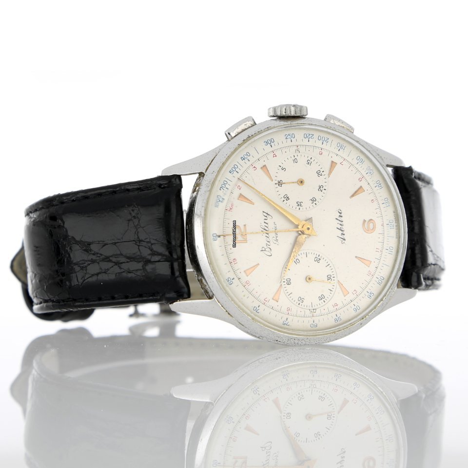 Breitling Mens watch Unisex Manual winding Steel 781 Replica 4