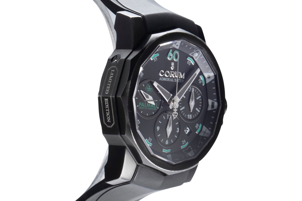IMG_9081 Corum Admirals Cup Challenger Mens watch Unisex Automatic Steel 01.0007 Replica 4