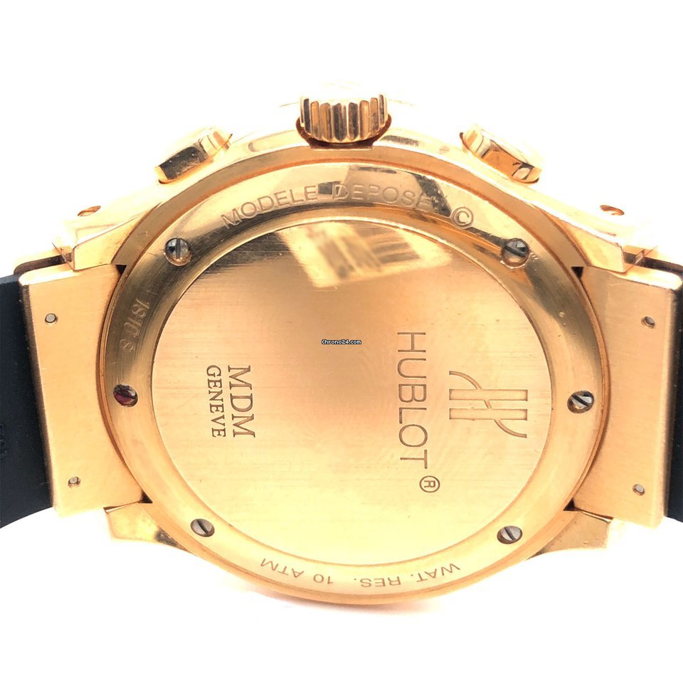 IMG_9081 Hublot Mens watch Unisex Automatic Yellow gold 1610.110.3 Replica 4